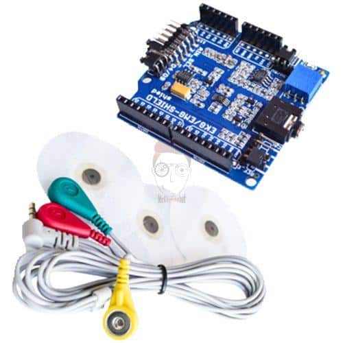 ECG-EMG-shield شیلد تشخیص سیگنال قلب،ماهیچه،مغز