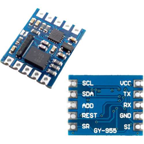 GY-955mrelectrobot-com ماژول AHRS نه محوره GY-955