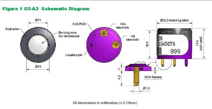 سنسور اکسیژن O2-A2