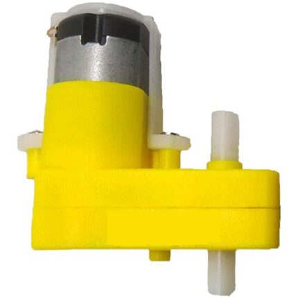 موتور گیربکس دو طرفه GMDC-120RPM-3V-2sh-L