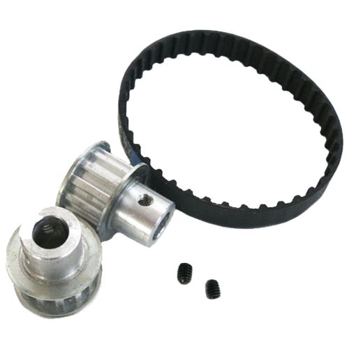 MP05-metal-pulley-5mm تسمه و پولی برای شفت 5 میلیمتر MP05