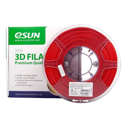 ESUN-R فیلامنت قرمز PLA پرینتر سه بعدی ESUN-R