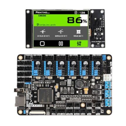 برد کنترل پرینتر سه بعدی LERDGE-K LCD 3.5 INCH