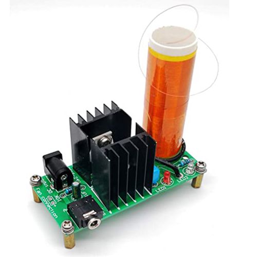 Mini-music-Tesla-coil-plasma کویل تسلا موزیکال MINI MUSIC TESLA COIL PLASMA