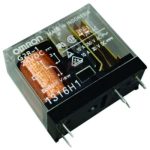 رله 24 ولت شیشه ای 5 پایه 10 آمپر G2R-1-24VDC