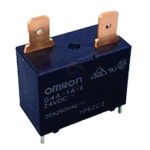 رله 24 ولت شاخک دار 4 پایه 20 آمپر G4A-1A-E-24VDC