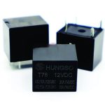 رله 12 ولت بچه میلون 5 پایه 20 آمپر HLS-T78-DC12v
