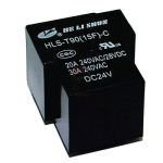 رله 24 ولت T شکل 6 پایه 30 آمپر HLS-T90(15F)-C