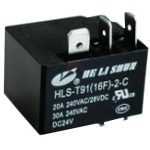 رله 24 ولت کولری فیش خور 5 پایه 30 آمپر HLS-T91-2-24