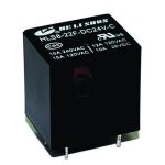 رله 24 ولت پایه میلون بلند 5 پایه 12 آمپر HLS8-22F-DC24V-C