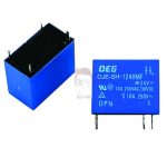 رله 24 ولت بند انگشتی 4 پایه 10 آمپر OJE-SH-124HMF