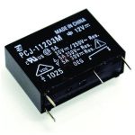 رله 12 ولت باریک پکیجی 4 پایه 5 آمپر PCJ-112D3M