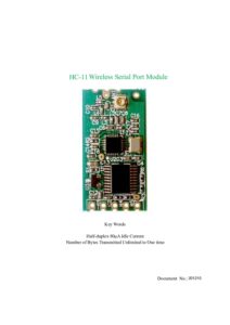 ماژول فرستنده گیرنده رادیویی HC-11