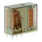 رله 24 ولت کتابی لچ 2 بوبین 5 پایه 8 آمپر RP431024REM