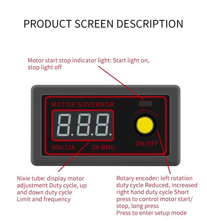 درایور و کنترل دور موتور