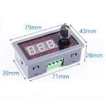 درایور و کنترل دور موتور 12 آمپر ZK-BMG - Image 2