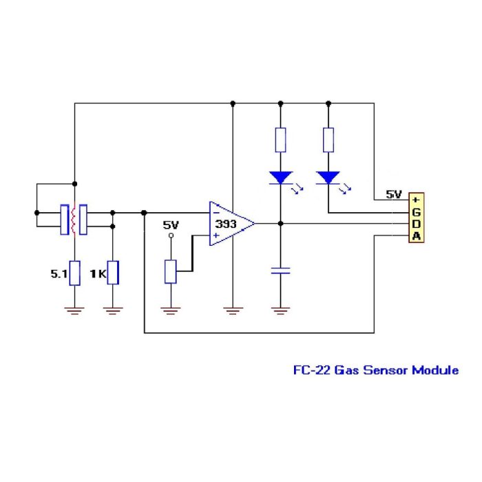 ماژول راه انداز سنسور های گاز FC-22