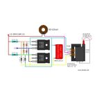 ماژول کوره القایی ZVS با تغذيه 12 تا 30 ولت