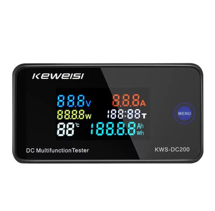 مولتی فانکشن واتمتر و پاورمتر KWS DC200V 10A DC